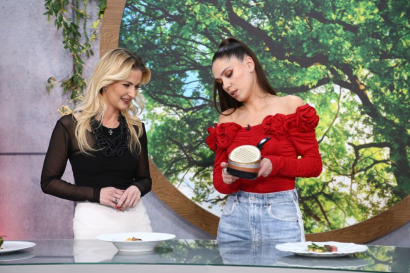 Chef Orlando Zaharia a câștigat amuleta și a dat cuțitul de aur ieri seară, la Chefi la cuțite.  Roata norocului complică misiunea juraților diseară, în lupta pentru punctele decisive 18893496