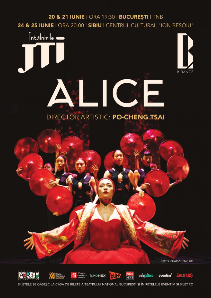 Întâlnirile JTI aniversează 25 de ani cu spectacolul „Alice” al companiei B.DANCE, pentru prima dată în România 18893363