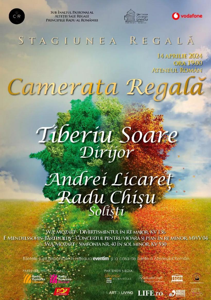Stagiunea Regală, un concert excepțional la Ateneul Român