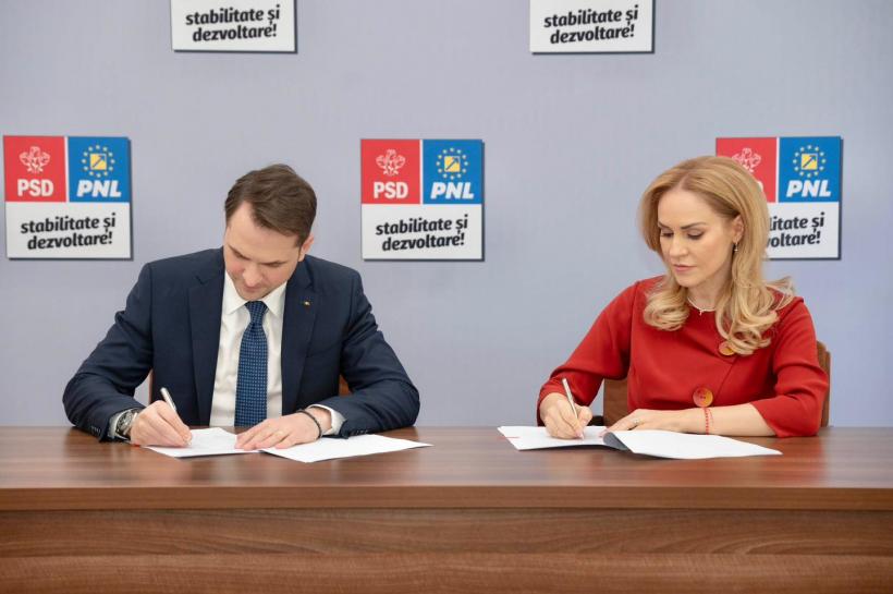 Gabriela Firea și Sebastian Burduja au semnat un protocol de colaborare