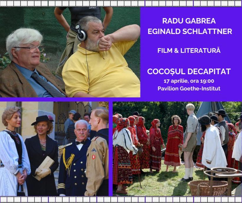 Radu Gabrea și Eginald Schlattner. Film & Literatură la Goethe-Institut 18893719