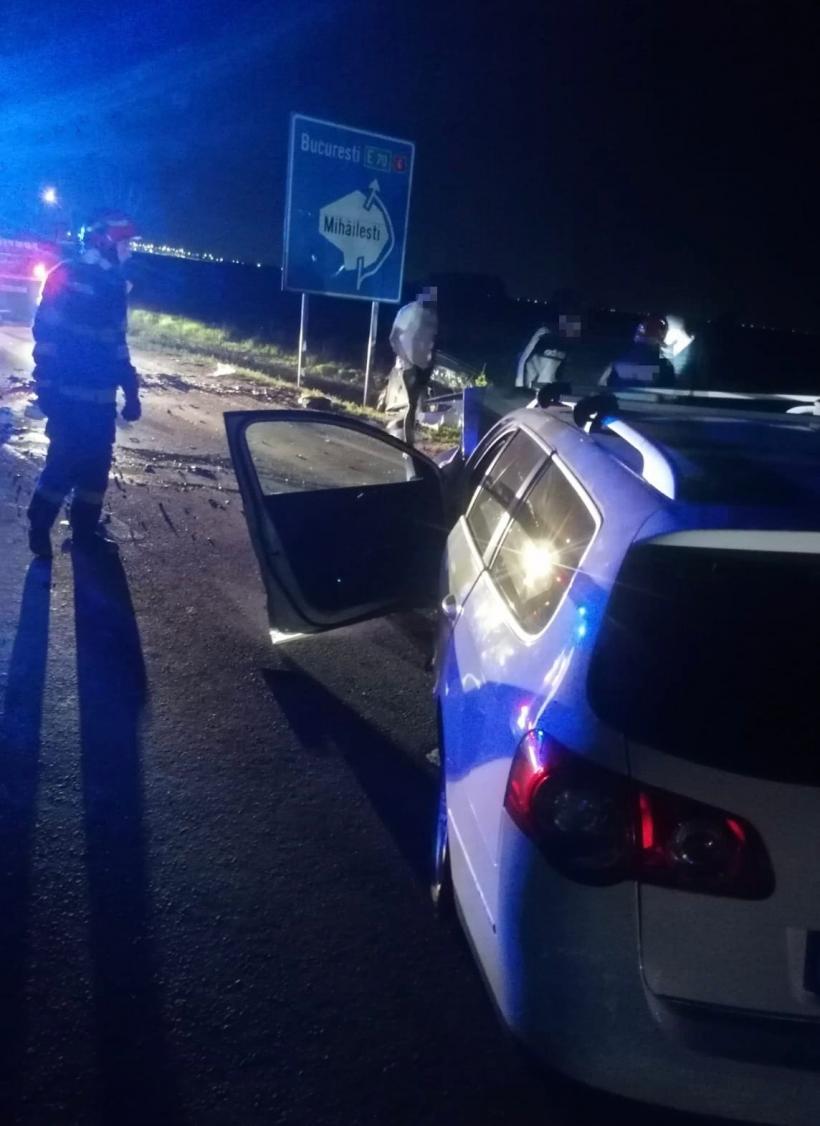 Accident teribil, cu patru răniți, în Giurgiu, la Mihăilești 18894167