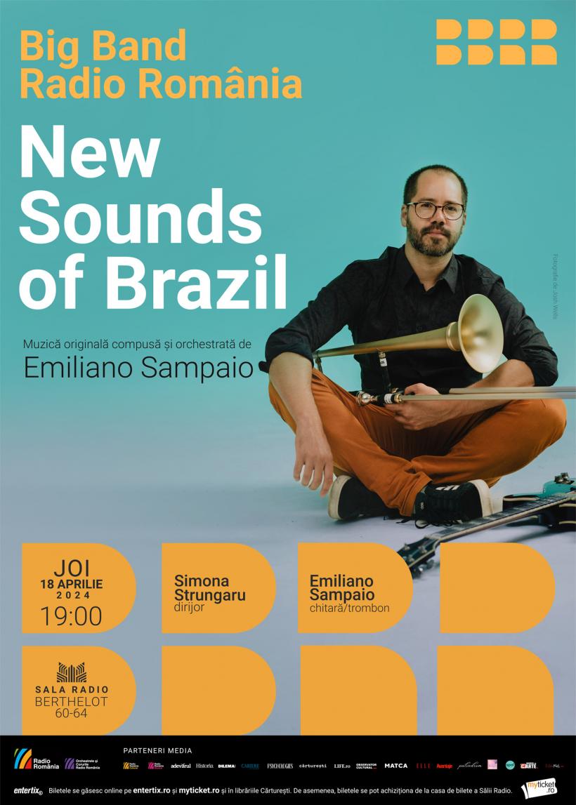 „NEW SOUNDS OF BRAZIL”: EMILIANO SAMPAIO pentru prima oară în România 18893921