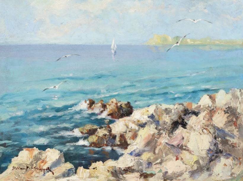 Chef de vară și de mare, în licitatia de artă de mâine, la Palatul Cesianu-Racoviță 18894393