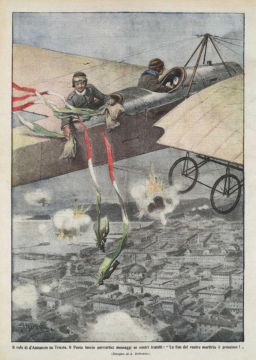 Gabriele D’Annunzio, poetul-soldat metamorfozat în erou al Italiei 18894487