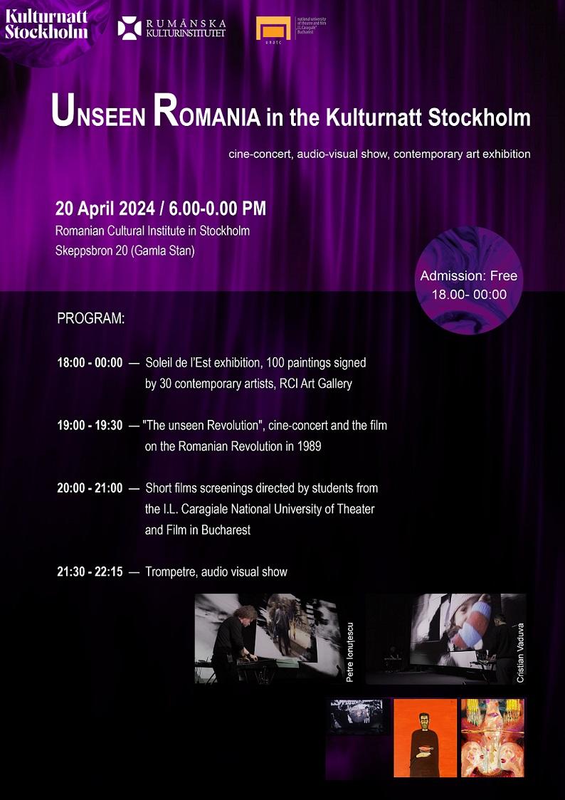 „Revoluţia Nevăzută”,  în Noaptea culturală a oraşului Stockholm 18894759