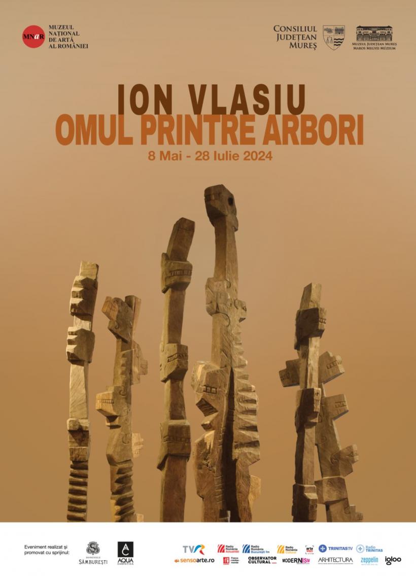 Expoziția „Ion Vlasiu. Omul printre arbori” la Muzeul Național de Artă al României