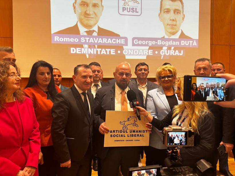 Romeo Stavarache, candidatul Partidului Umanist Social Liberal pentru Primăria Bacău