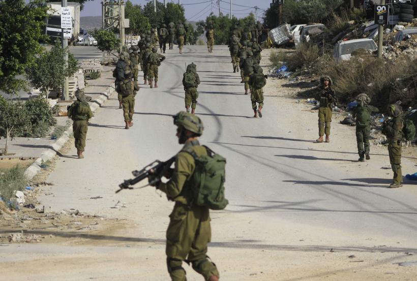 Steag palestinian, periculos pentru soldații israelieni