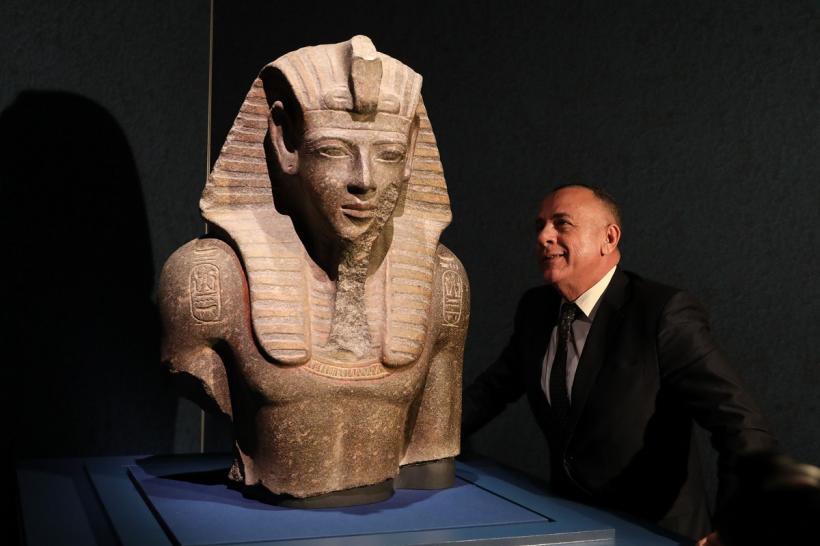 Egiptul a recuperat o statuie furată a lui Ramses al II-lea, veche de 3.400 de ani