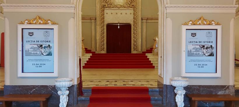 Învățând Istoria prin Teatru: Elevii reconstituie Procesul lui Eichmann într-o lecție de istorie inedită, pe scena Operei Naționale București 18895611