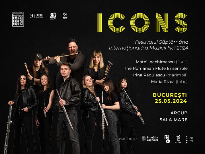 Turneul național ICONS se încheie cu un concert la ARCUB – Hanul Gabroveni. Renumitul flautist Matei Ioachimescu invită publicul la o experiență contemporană a Legendelor pop-rock 18895804