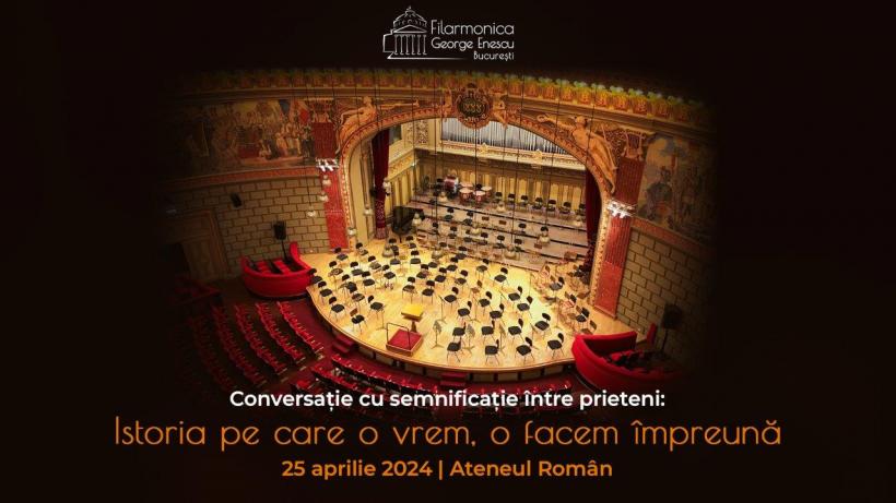 Istoria pe care o vrem, o facem împreună: Filarmonica George Enescu și Ateneul Român își propun să devină inima culturală a Bucureștiului, un punct de conectare a României la pulsul muzicii, ideilor și valorilor universale 18896074