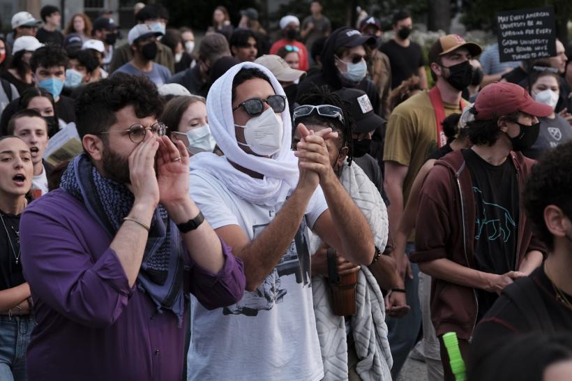 Proteste pro-palestiniene în campusurile universitare din SUA 18896104