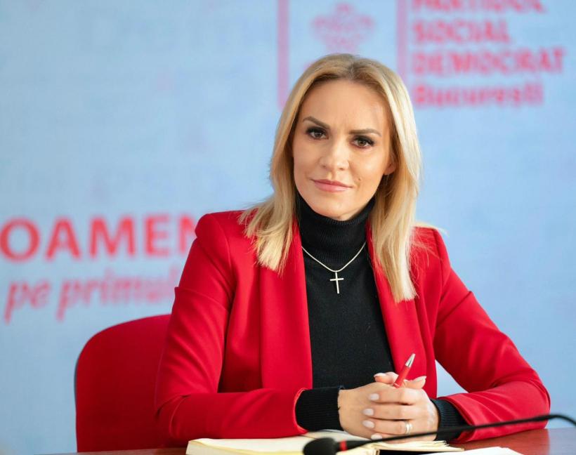 Gabriela Firea își depune candidatura pentru funcția de primar al municipiului București