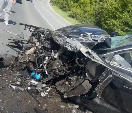 Carambol teribil cu opt răniți, între care trei copii, în Caraș-Severin 18896611