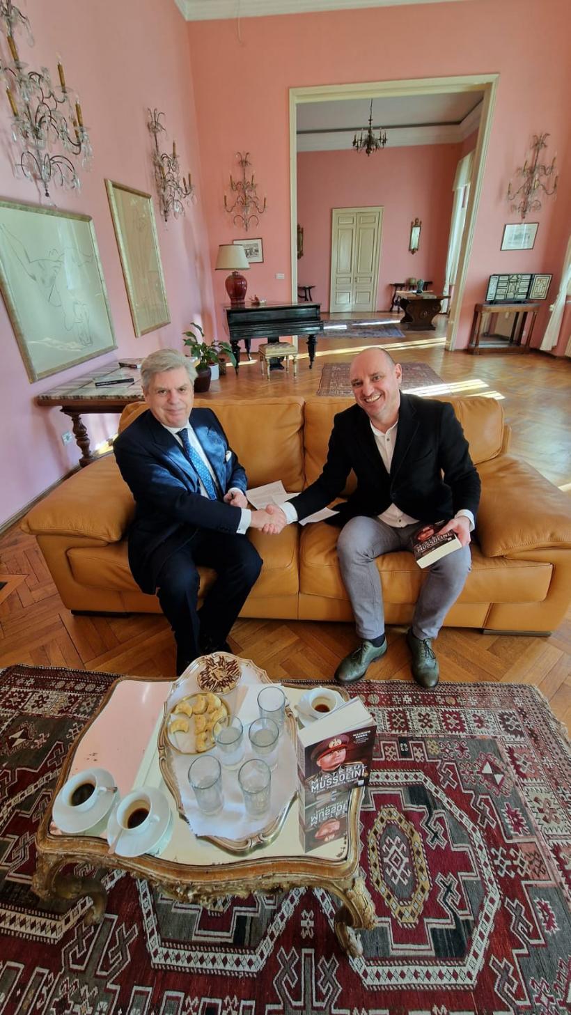 Mussolini, „elevul” lui Enescu. România-Italia, pe axa Il Duce, Titulescu, Celibidache, Malaparte, D’Annunzio 18896676