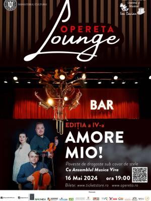 Teatrul Naţional de Operetă şi Musical Ion Dacian anunţă programul din OPERETA LOUNGE pentru luna mai 18896597