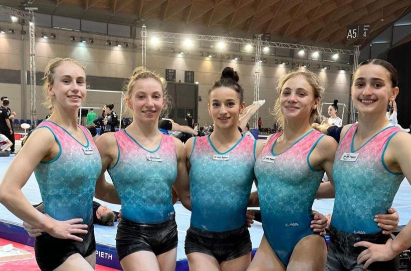 Gimnaste din România participă de joi la Campionatele Europene de la Rimini