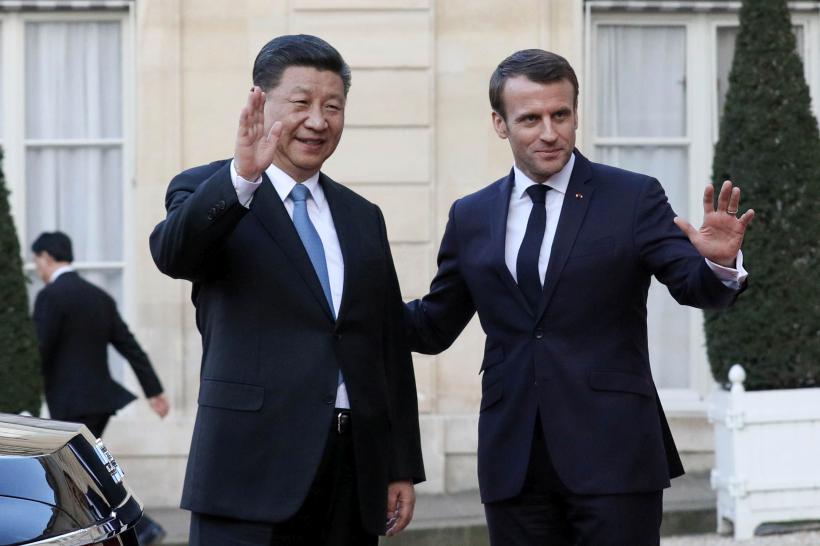 Ucraina în centrul discuţiilor între Macron şi Xi