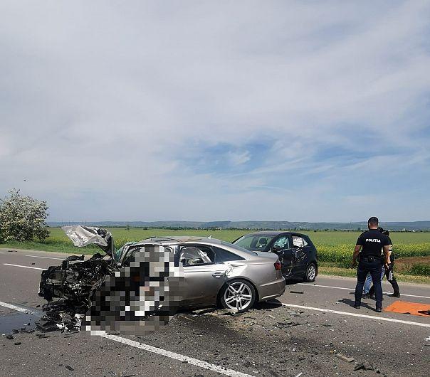 Carambol cu trei mașini, pe DN2 E85, în Vrancea! Șase persoane au fost rănite, două fiind în stare gravă