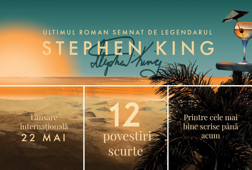 „Îți place mai întunecat” de Stephen King apare pe 22 mai la Editura Nemira, concomitent cu lansarea internațională