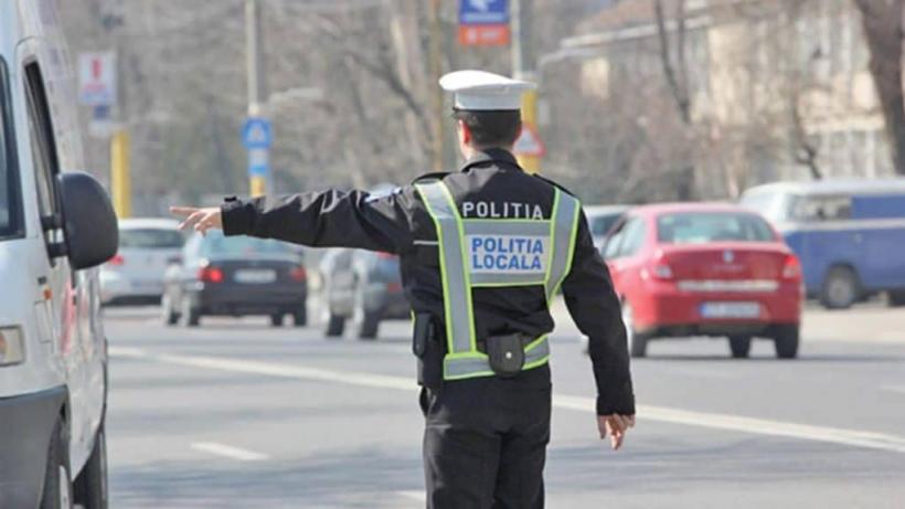 Polițiștii locali protestează miercuri în fața Guvernului