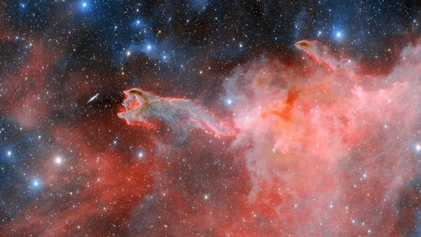 Astronomii au surprins „Mâna lui Dumnezeu&quot; în Calea Lactee