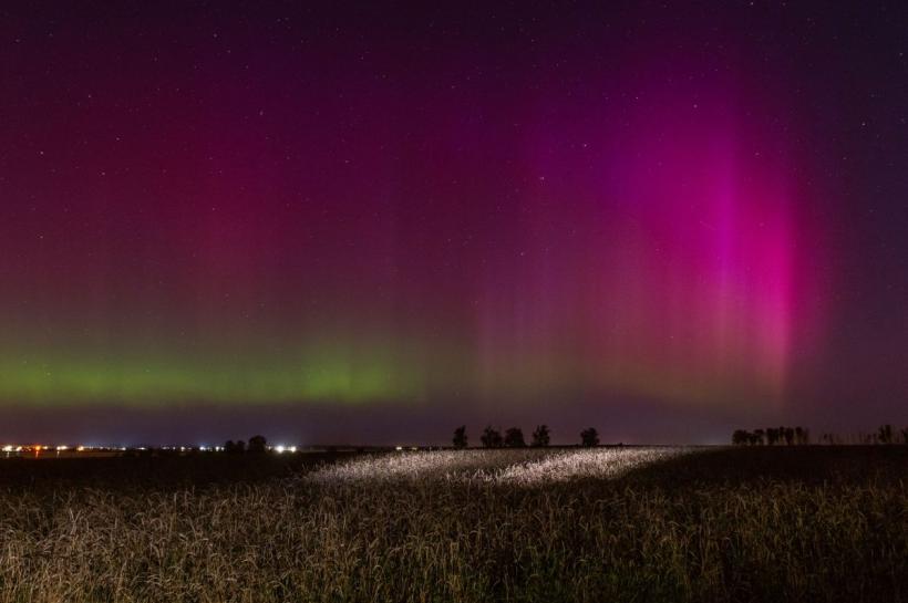 Aurora boreală, vizibilă în mai multe zone ale României 18897955