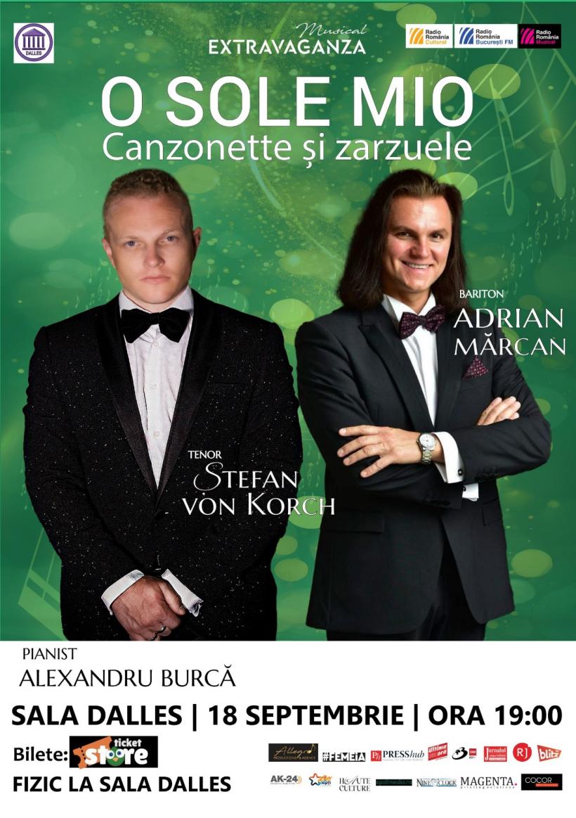 Noi concerte cu tenorul ŞTEFAN von KORCH şi artişti lirici de prestigiu în seria MUSICAL EXTRAVAGANZA la SALA DALLES 18897935