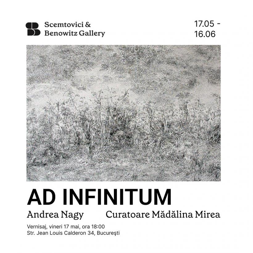 Scemtovici & Benowitz Gallery prezintă AD INFINITUM, expoziție semnată Andrea Nagy 18898128