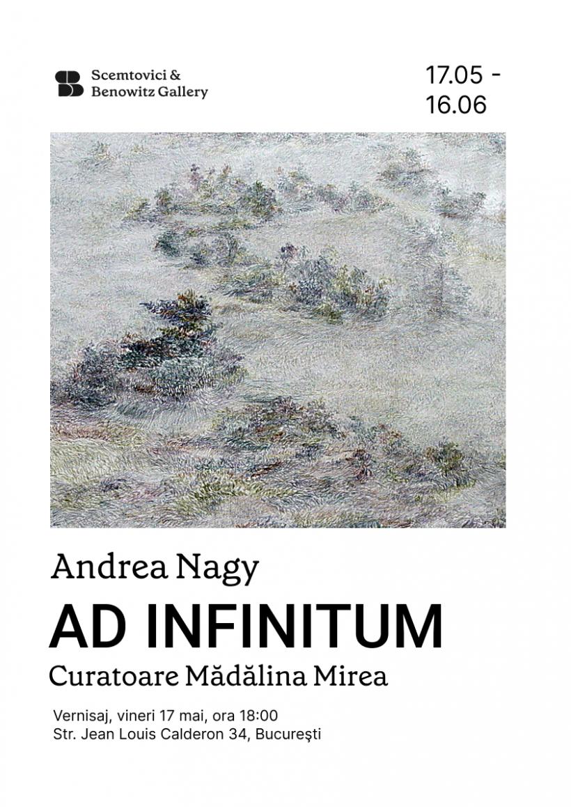Scemtovici & Benowitz Gallery prezintă AD INFINITUM, expoziție semnată Andrea Nagy 18898129