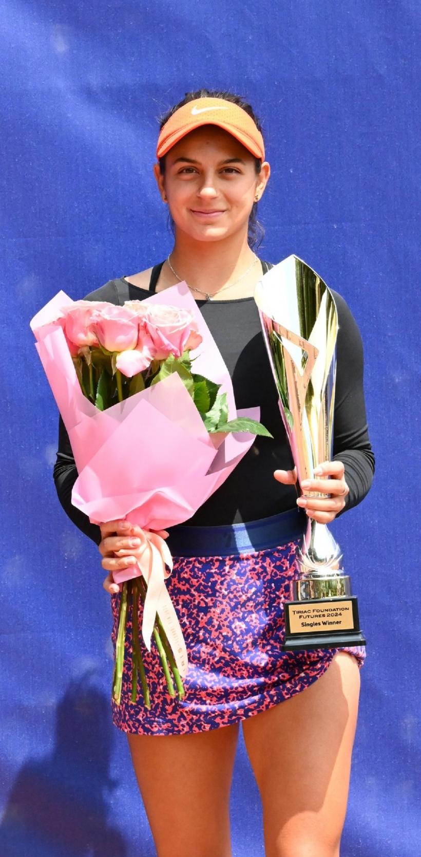 Lavinia Tănasie, câștigătoarea turneului „Țiriac Foundation Futures 2024” 18898328