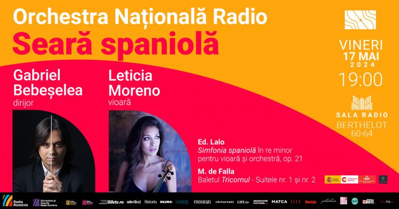 SEARĂ SPANIOLĂ LA SALA RADIO: Simfonia spaniolă (Édouard Lalo) și Tricornul (Manuel de Falla) 18898282