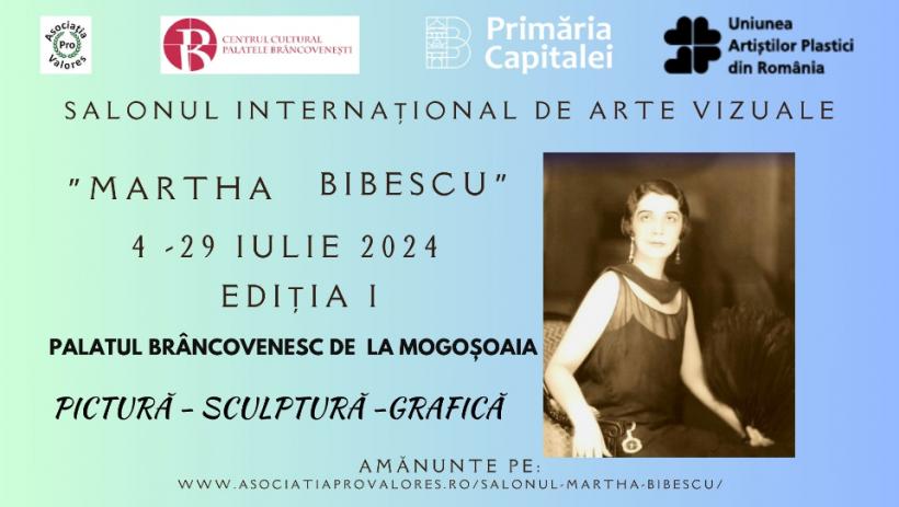 Un nou eveniment la Palatul Mogoșoaia – prima ediția a Salonului Internațional de Arte Vizuale ”Martha Bibescu”