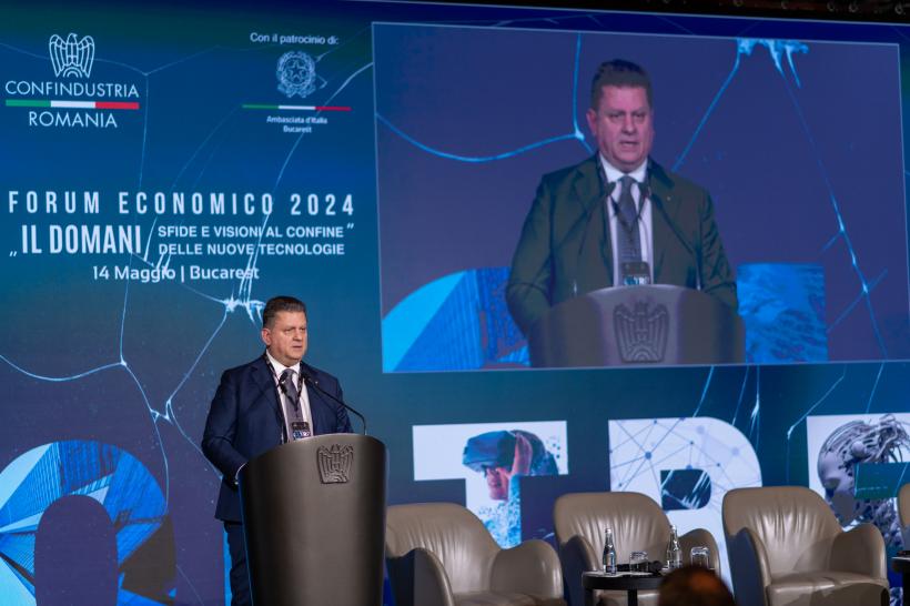 “Privind către viitor. Provocări și viziuni la granița cu noile tehnologii”  Forumul Economic Confindustria România 2024 18898681