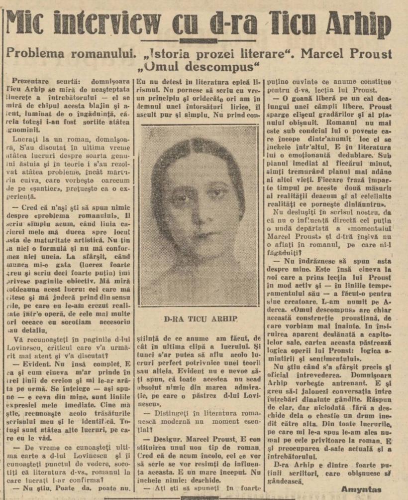 Ticu Archip, scriitoarea matematiciană care și-a pus viața sub pecetea tainei 18898538