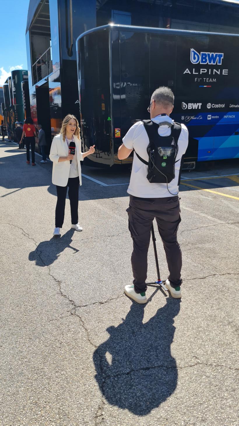 Camelia Bălţoi trăiește live experienţa Formula 1 la Marele Premiu de la Imola, difuzat duminică ȋn direct la Antena 1 și pe AntenaPLAY, de la 15:45 18898918