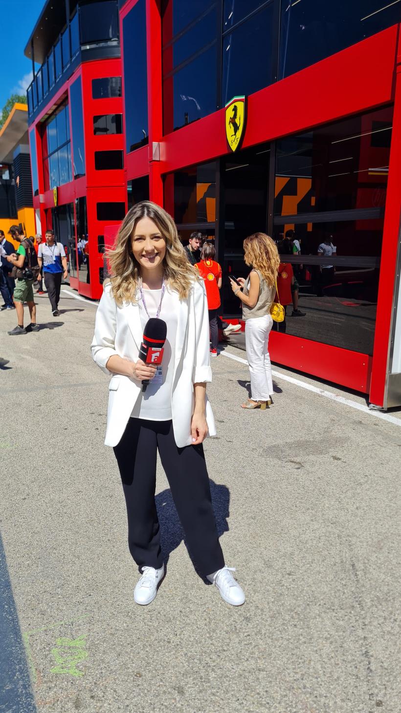 Camelia Bălţoi trăiește live experienţa Formula 1 la Marele Premiu de la Imola, difuzat duminică ȋn direct la Antena 1 și pe AntenaPLAY, de la 15:45 18898920