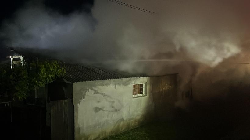 Incendiu devastator la Tulcea: Un bărbat a ars de viu în locuința sa care a luat foc 18898981
