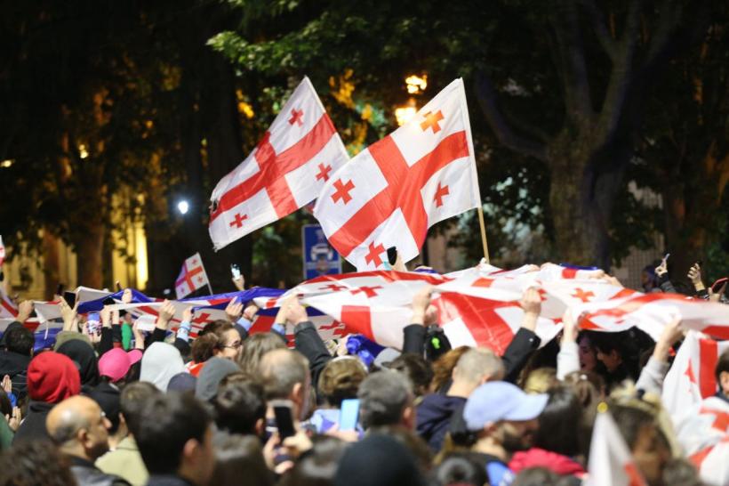 Președinta Georgiei a blocat legea „agenților străini” care a provocat proteste uriașe în țară 18899109
