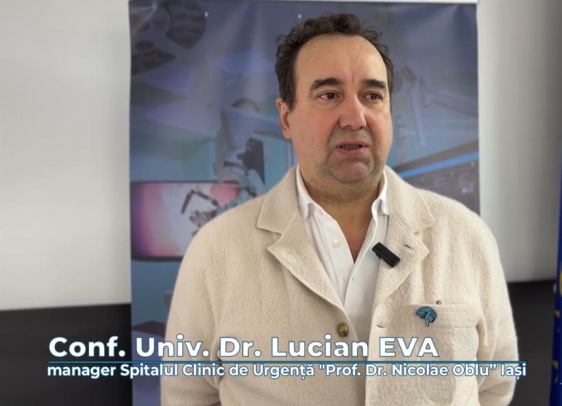 Lacrimi de fericire. Bărbat cu tumoră cerebrală gigant, operat cu succes la Spitalul „Nicolae Oblu” din Iași: E o minune 18900585