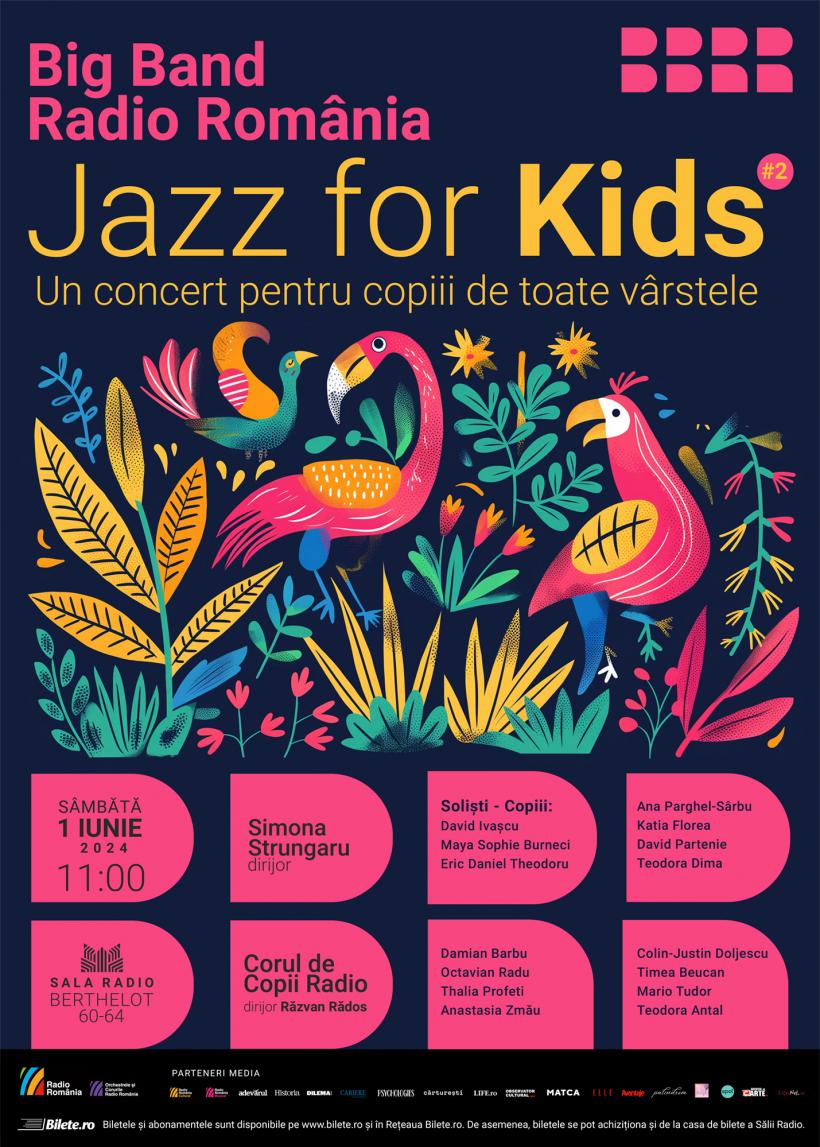 JAZZ FOR KIDS: concert de 1 iunie, pentru copiii de toate vârstele ! 18900726