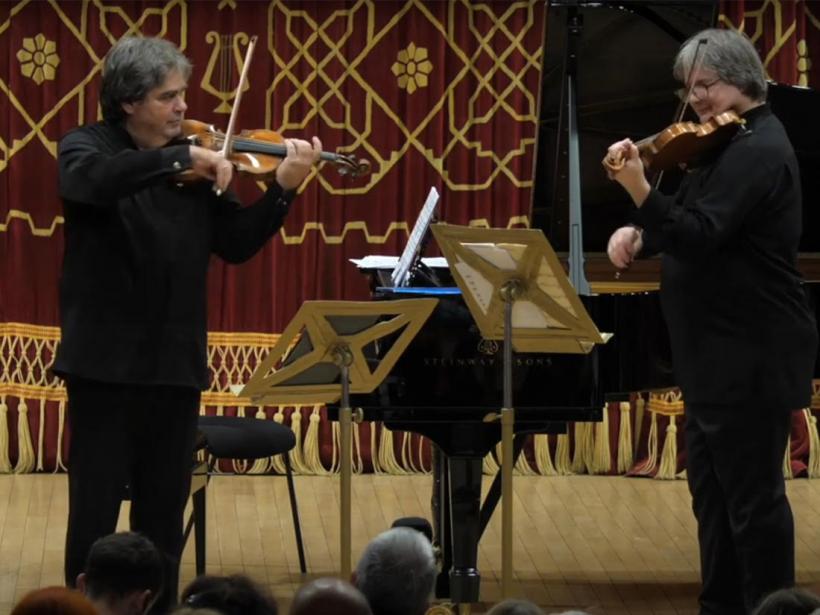 Violoniștii Liviu Prunaru și Gabriel Croitoru pornesc din 3 iunie în al 12-lea Turneu Național ”Duelul viorilor” Stradivarius vs. Guarneri