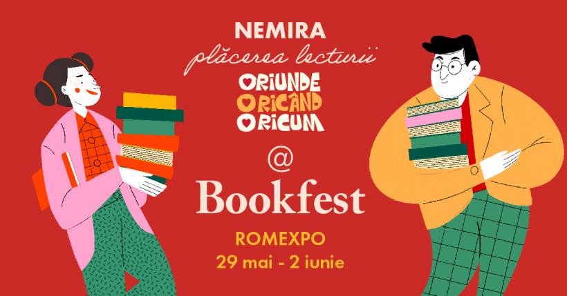 Nemira, NEZUMI și Nemi la Salonul Internațional de Carte Bookfest