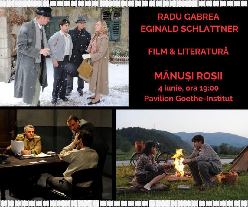 Radu Gabrea și Eginald Schlattner. Film & Literatură.  Proiecția filmului „Mănuși roșii” 18900921