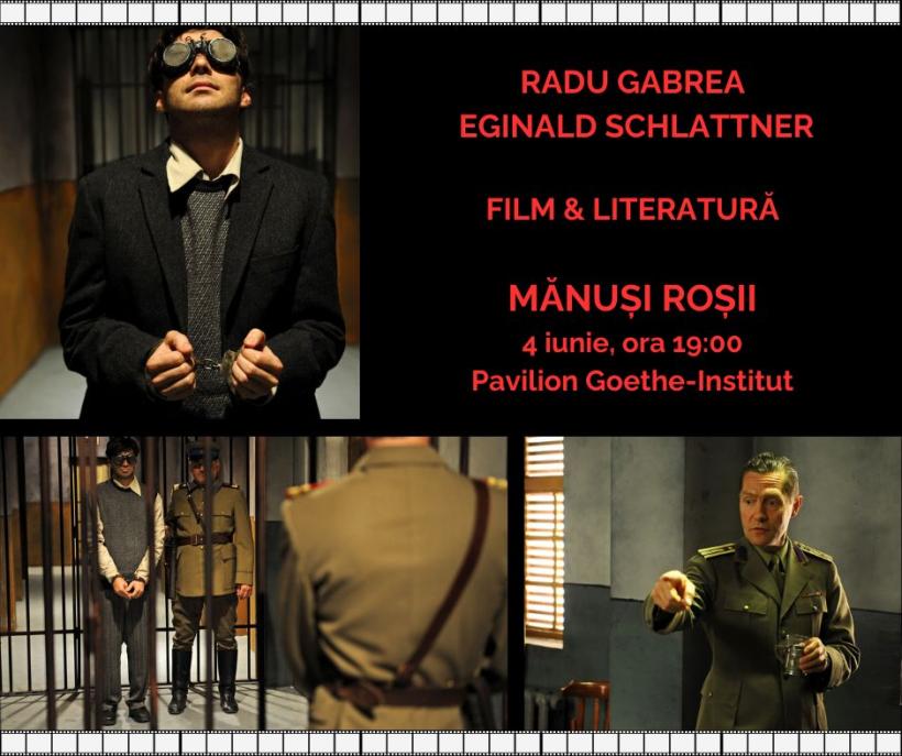 Radu Gabrea și Eginald Schlattner. Film & Literatură.  Proiecția filmului „Mănuși roșii” 18900924