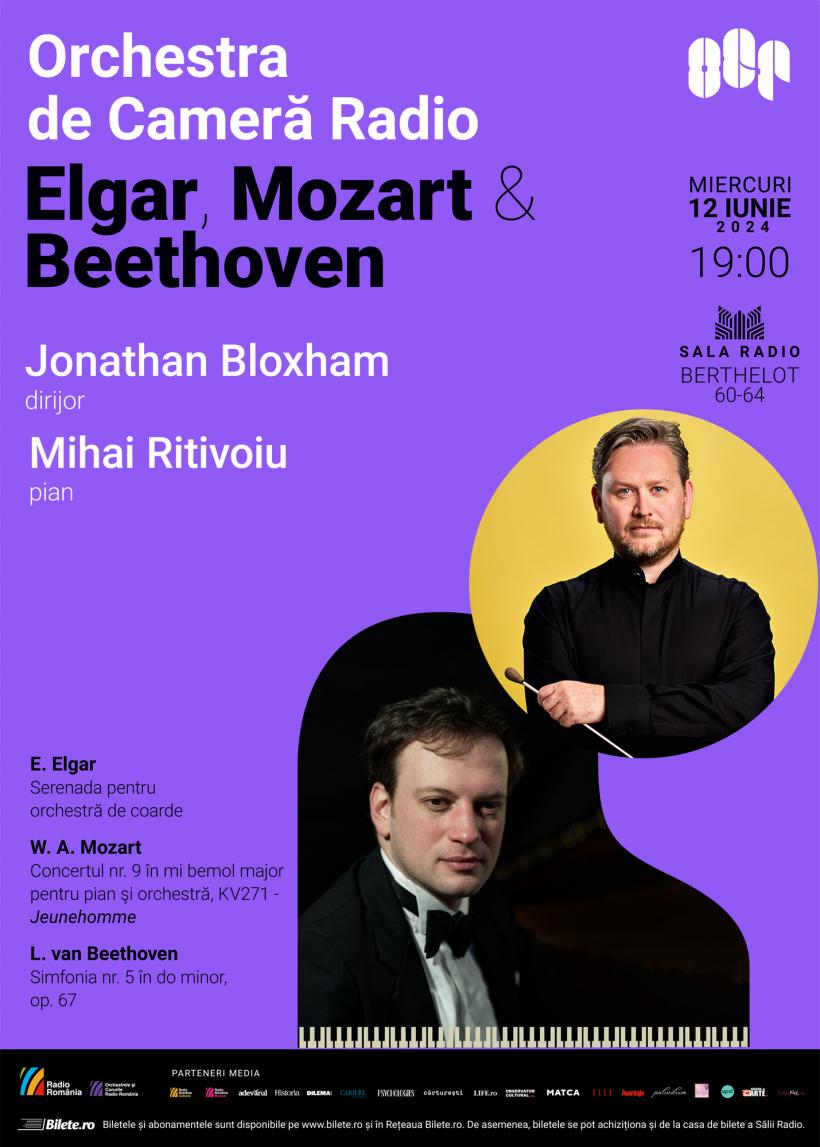 Cele 4 note celebre din istoria muzicii: SIMFONIA a 5-A (Simfonia destinului) de BEETHOVEN, la Sala Radio 18902076