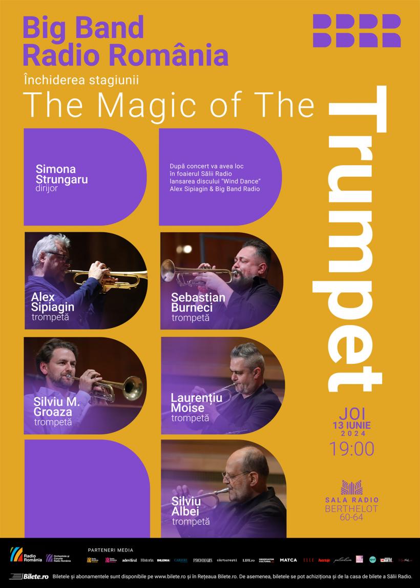 „THE  MAGIC  OF  TRUMPET”: închiderea stagiunii de jazz la Sala Radio 18902178
