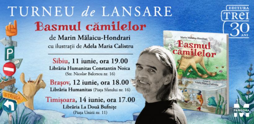Turneu de lansare Basmul cămilelor de Marin Mălaicu-Hondrari 18902278